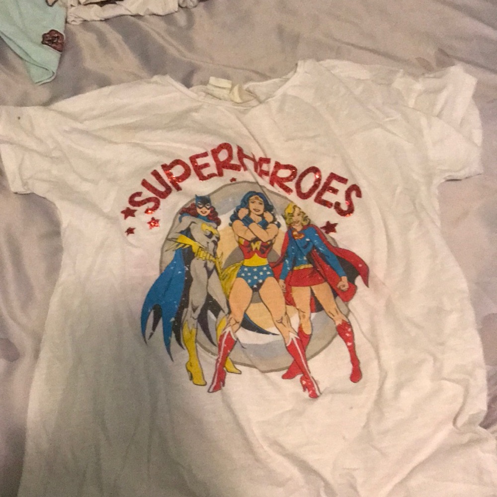 Zara superhero shirt